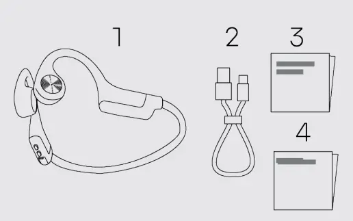 sudio B2 Bone Conduction Headphones- fig2
