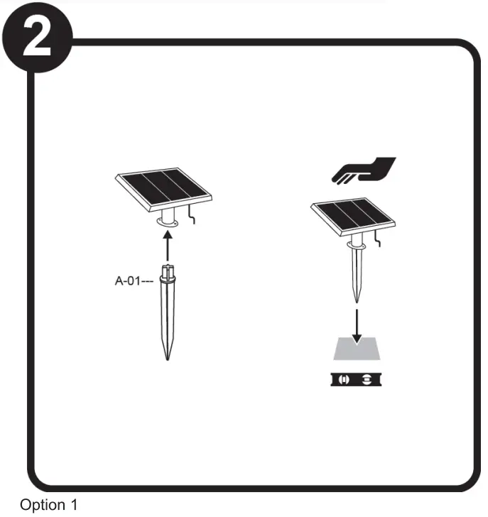 tecnolite 1SOLLED28DC LED Series Solar Light Stake - figer3