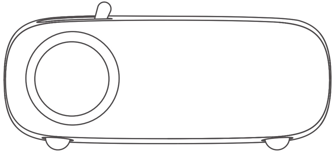 tekkiwear V1 HD Portable Projector