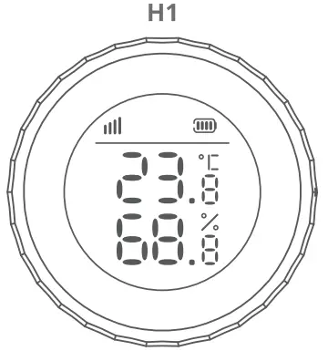 testo H1 Temperature and Humidity Sensor
