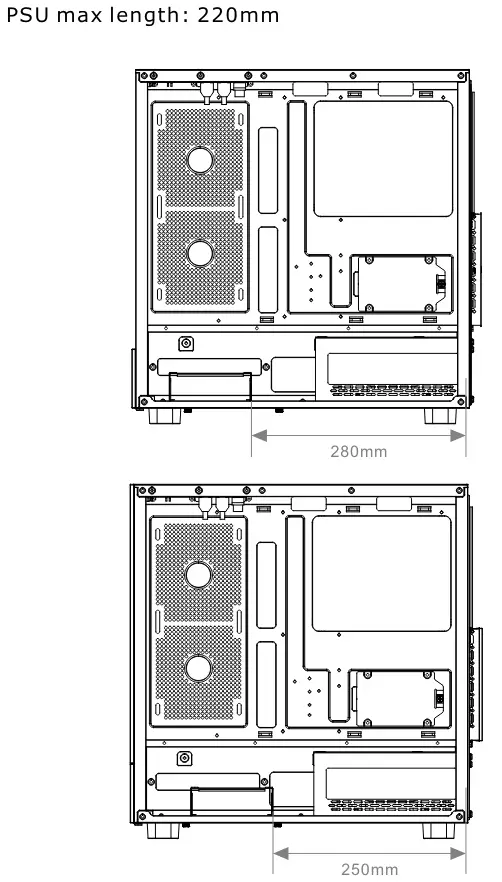 thermaltake View 270 TG ARGB Mid Tower Chassis - Chassis 2