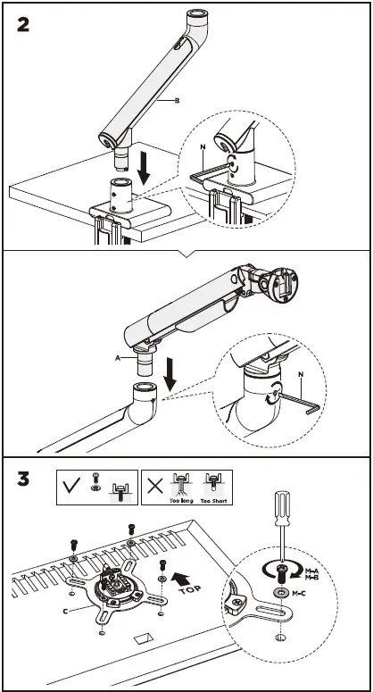 theultimatedesk-T17-Counterbalance-Mouitor-Arm-fig- (3)