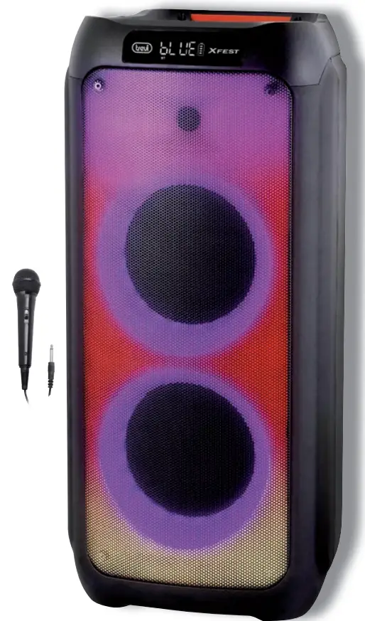 trevi XF3100 XFest Amplified Speaker 130W Bluetooth USB