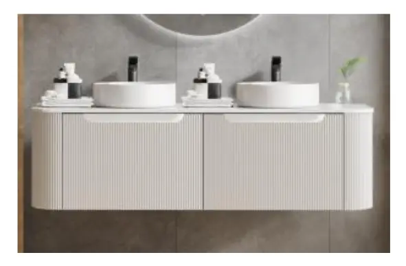 verotti 1500 Double Bowl Vanity