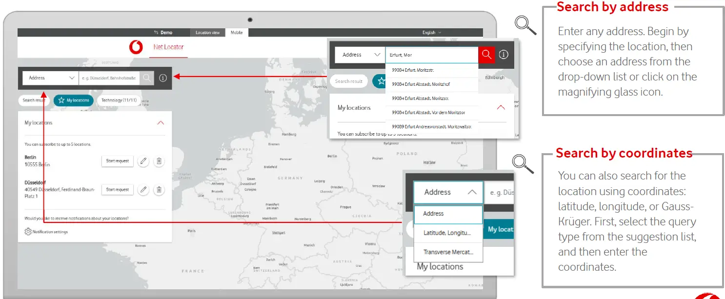 vodafone Net Locator Application 01