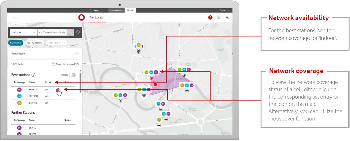 vodafone Net Locator Application 04