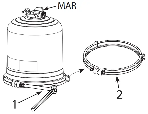 waterway 570 0325 Cartridge Filter System - SERVICE4