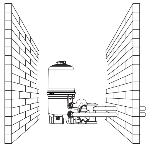 waterway 570 0325 Cartridge Filter System - heater