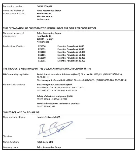 xtorm XE1201 Essential Power Bank - Fig 4